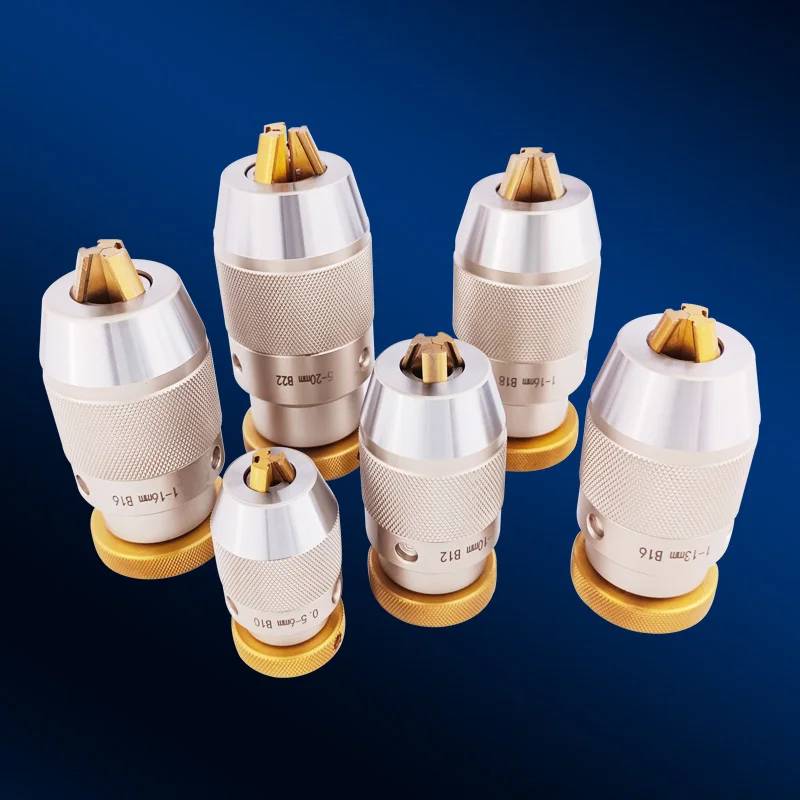 B10 b12 b16 b18 b22 automatisch selbst festziehen schlüssel loses bohrfutter adapter halter kegel loch drehmaschine fräsmaschine cnc bohr werkzeug – Detail 1
