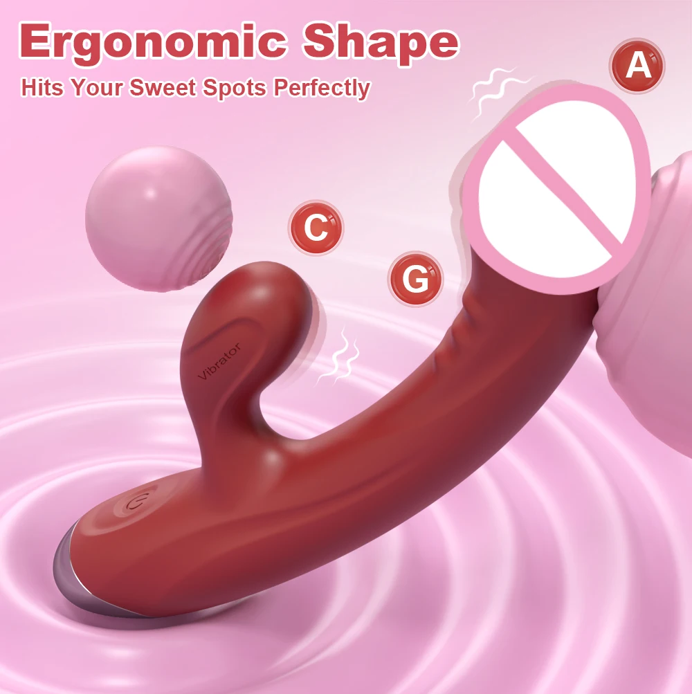 قوية G بقعة أرنب هزاز الإناث الحلمة البظر محفز دسار مدلك الاستمناء الكبار السلع الجنس لعب للنساء