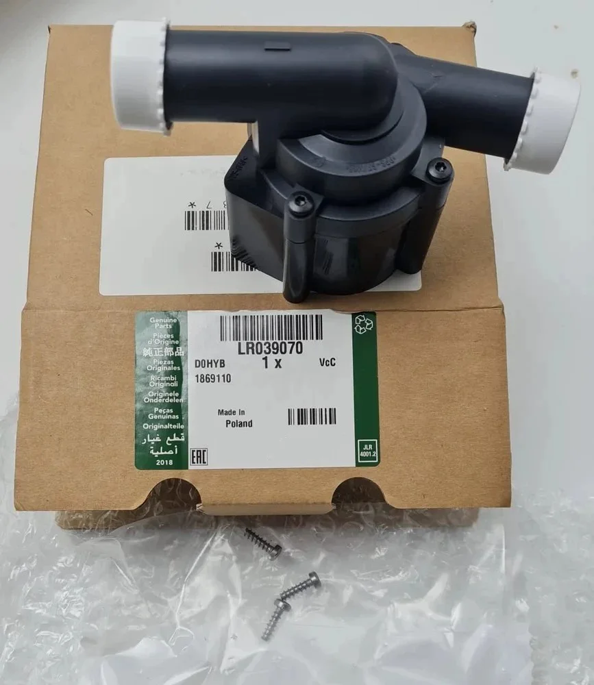 new original Auxiliary Water Pump LR039070 T4N8150 For Velar 2017- Range Rover Vogue 2013- GL3436 Auto Parts