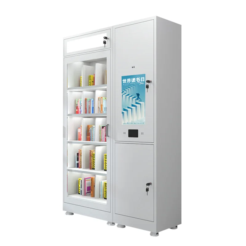 Libreria intelligente per in prestito e ritorno Comunitaria RFID Conveniente self-service Micro biblioteca Libreria condivisa per città