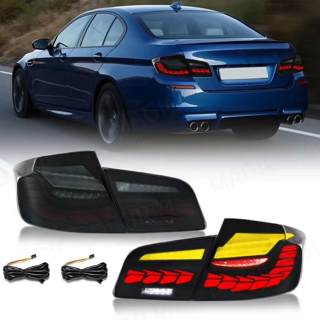 

1Set Tail Lamp Assembly For BMW 5 Series F10 F18 M5 520i 2010-2018 LED Tail Lights Brake Warning Turn Signal Lamp Waterproof 12V