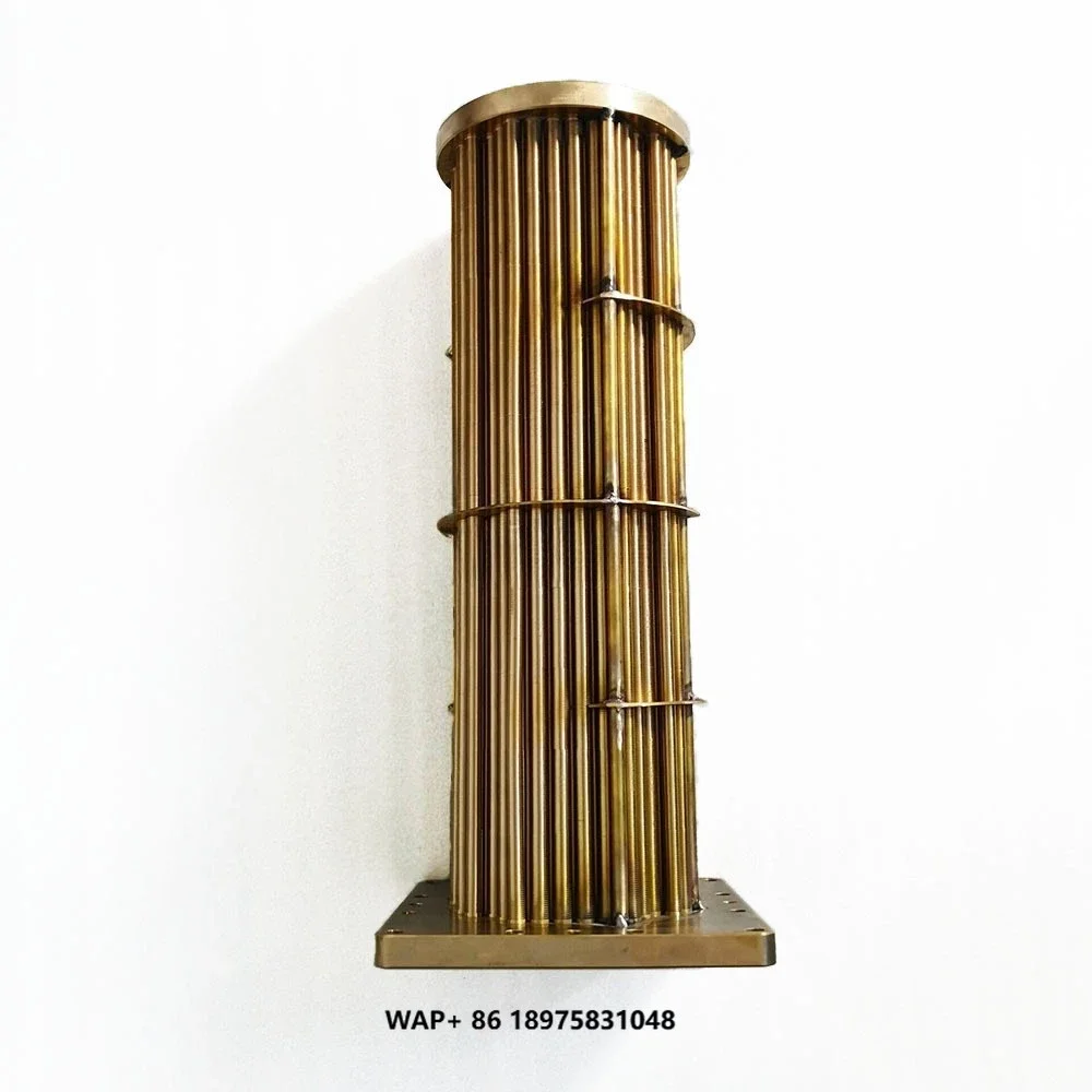 Fresh Water Cooling Core element S6R2 High Quality Custom Marine Engine Spare Parts Heat Exchange Marine Oil Cooler Core