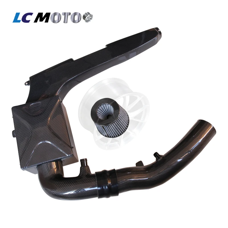 Automotive Carbon Fiber Turbo Intake Parts for Audi 2.5T EA855 RS3 TTRS