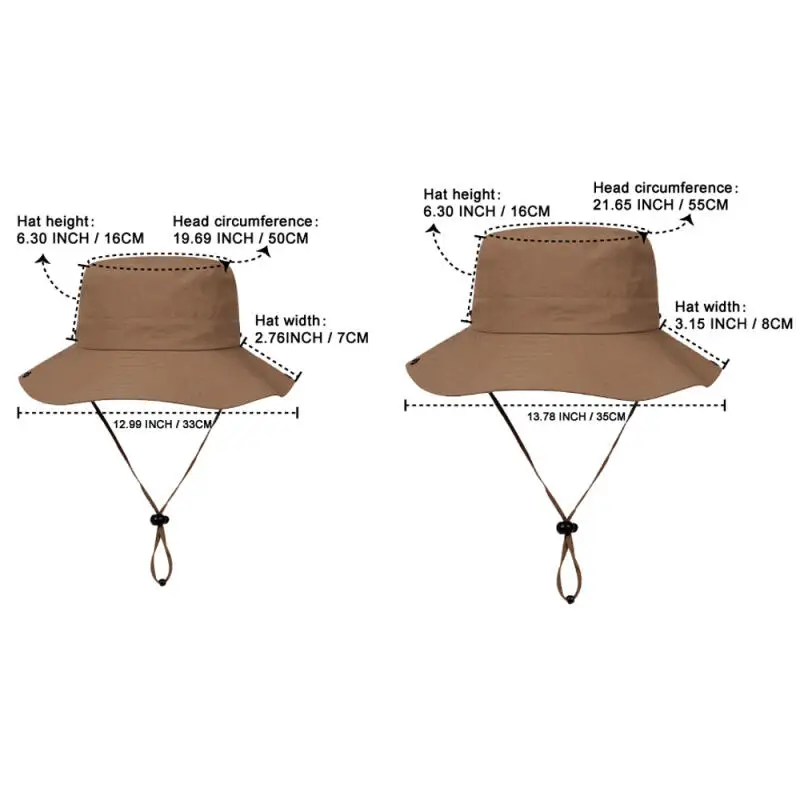 Children Summer Hats for Boys Girl Solid Color Breathable Fisherman Hat Lightweight Mountaineering Camping Sun Protect Accessory image 4