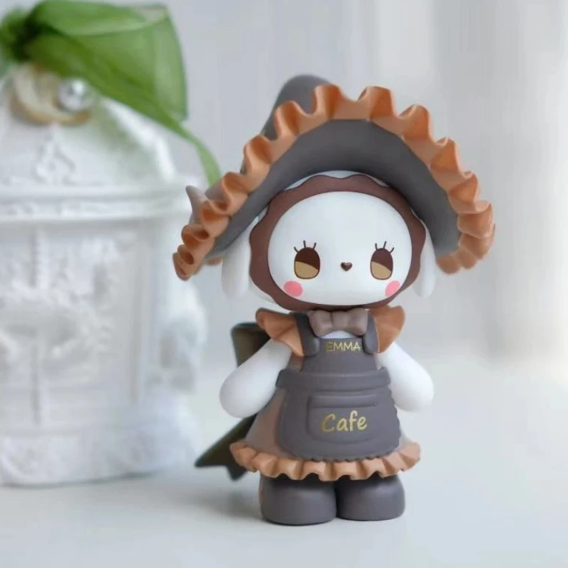 بقعة حقيقية إيما سيكريت فورست يوجيا مقهى حول باريستا الحلويات كيلي كعكة السكر مكعب الشكل الديكور تأكيد