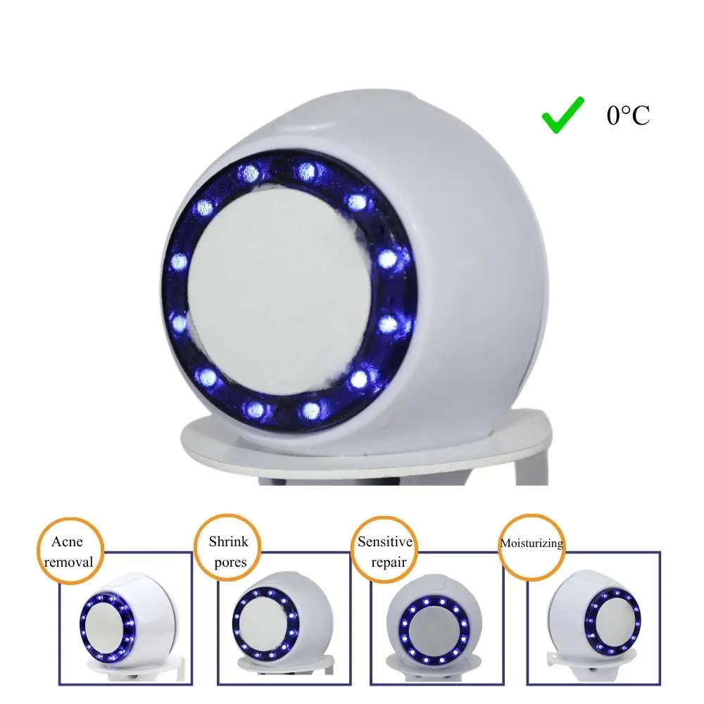 2025 Newest Face Ice Spot Massage Cool Beauty Machine Cold Therapy Hammer Beauty Care Multifunction Equipment - view 2