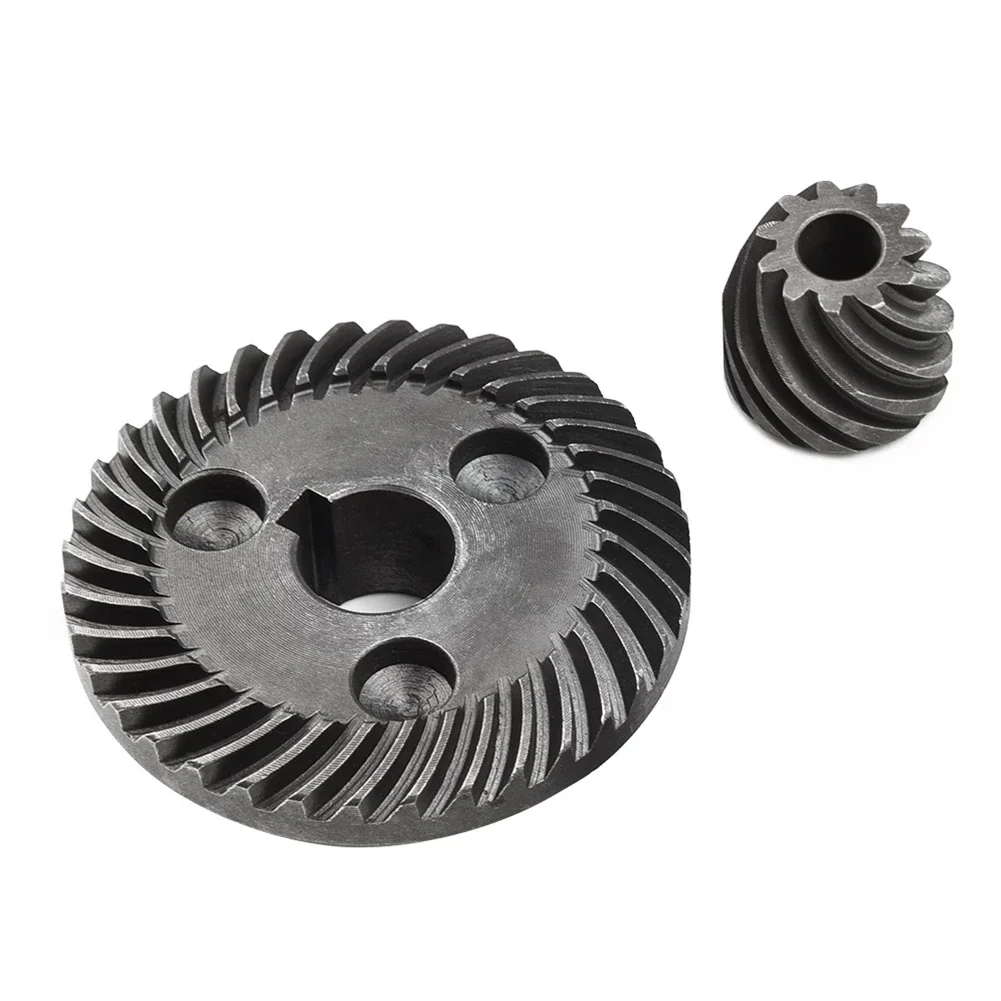 2pcs/set Spiral Bevel Gear Kit For Ma-kita Angle Grinder 9555 NB 9554 NB 9557 NB 9558 NB Power Tool Accessories Spare Parts