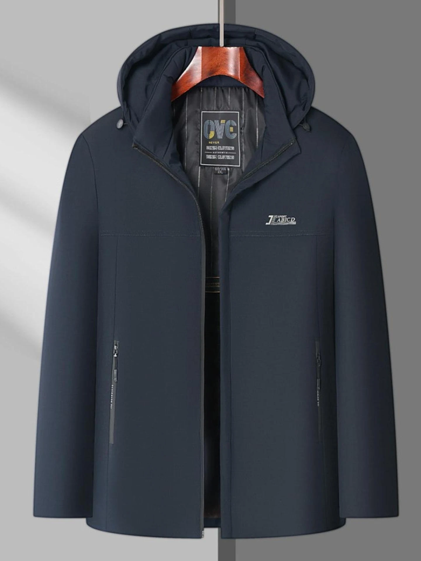 

Мужская утепленная хлопковая куртка с флисовой подкладкой и отстегивающимся капюшоном, зимняя теплая, в стиле «папиного» кэжуал, городская, домашняя, комфортная хлопковая куртка