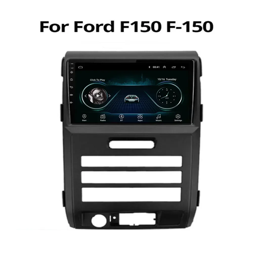 8g + 128g android 13 rádio do carro para ford f150 p415 raptor 2008-2014 estéreo carplay auto multimídia player navegação gps dvd