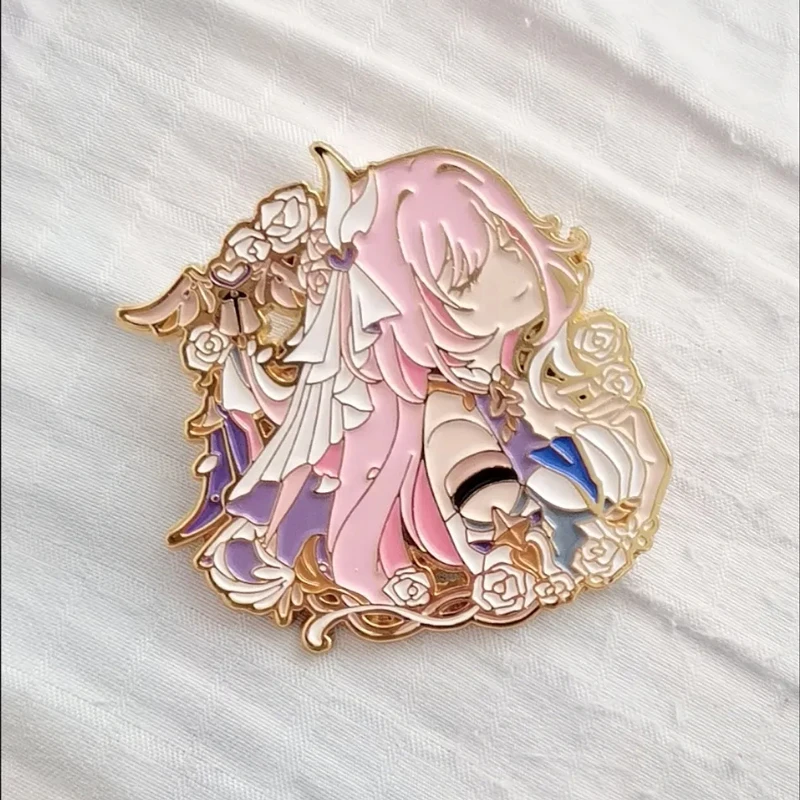 

Fashion Anime Honkai Impact 3 Elysia Clothes Badges Brooches Lapel Pin Enamel Pin Backpack Bag Accessories Badge Jewelry Gifts