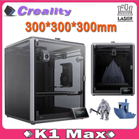 Creality K1 Max Fdm 3D Printer Corexy with 300X300X300Mm Large Build Volume 600Mm/S Printing Speed Large Flow Hotend Buit-In