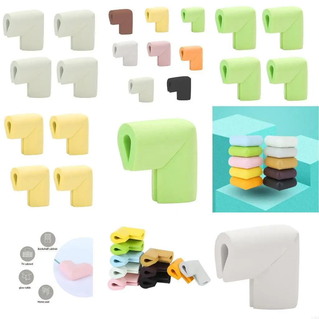 

4x защитные угловые защитные элементы с утолщенной клейкой защитой кромок от столкновений L8RB