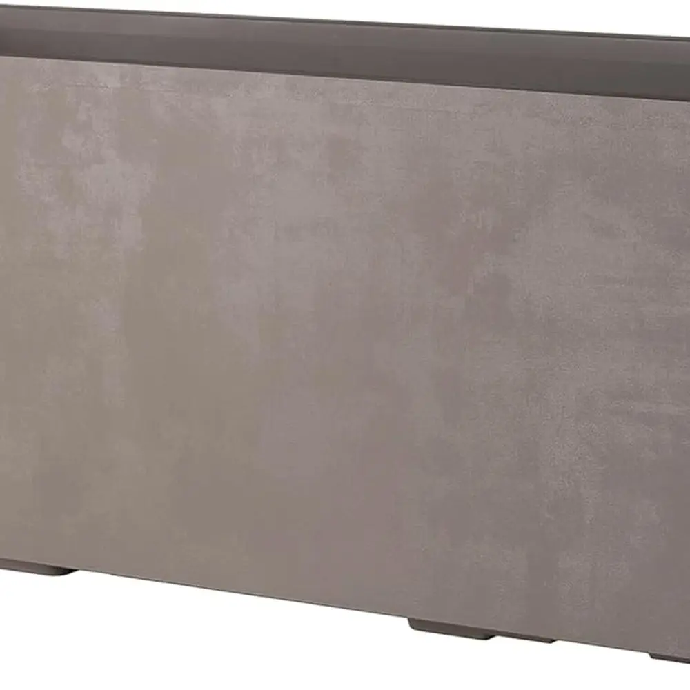 

Прочный пластиковый плантатор Deroma 31 x 15, | Переработанный, устойчивый к атмосферным воздействиям | Внутреннее/наружное использование | Резервуар для воды и слив | Идеально для