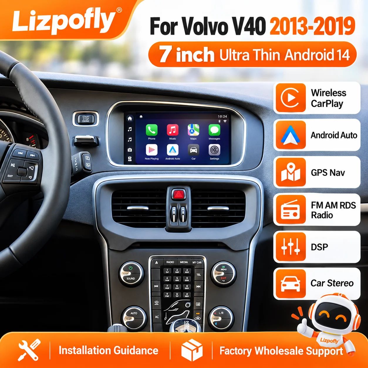 Lizpofly for Volvo V40 2013-2019 7