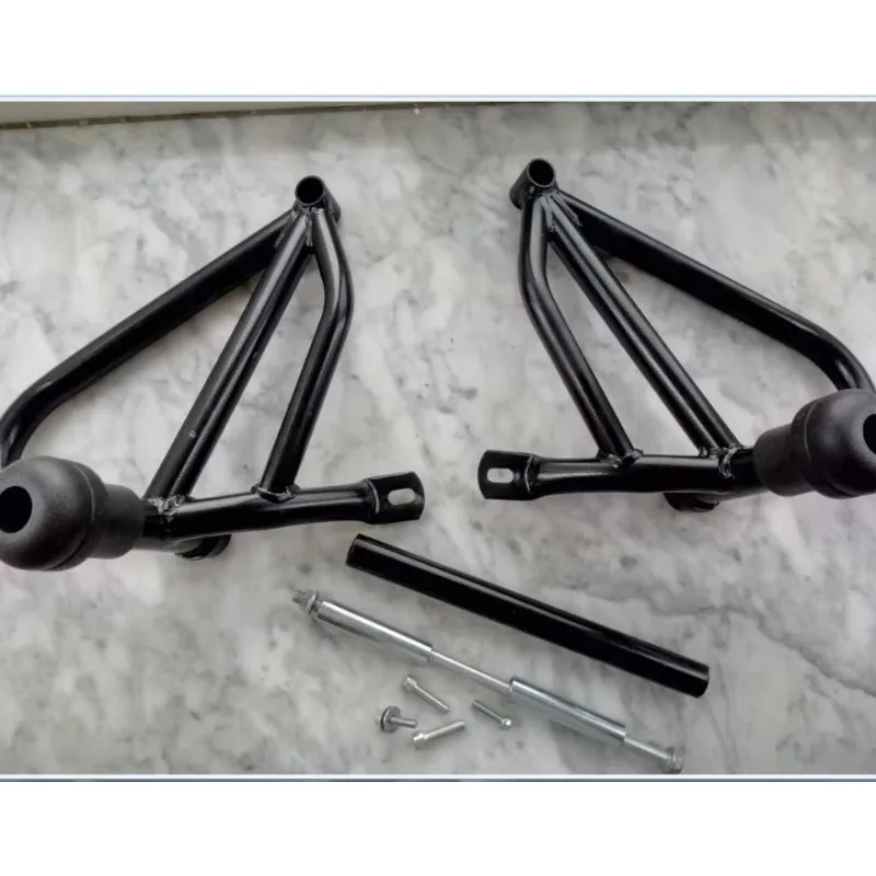 

125-21A New Side Motorcycle Safety Bumpers Engine Crash Bungs Protectors with Sliders Guards and Crash Bungs