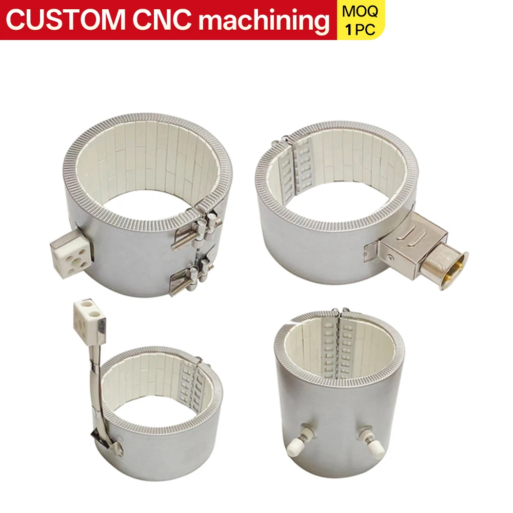 Custom 220V Band Heater  Electric Heating Resistor Element Injection Molding Machine Plastic Extruder Heating Ring Spare Parts