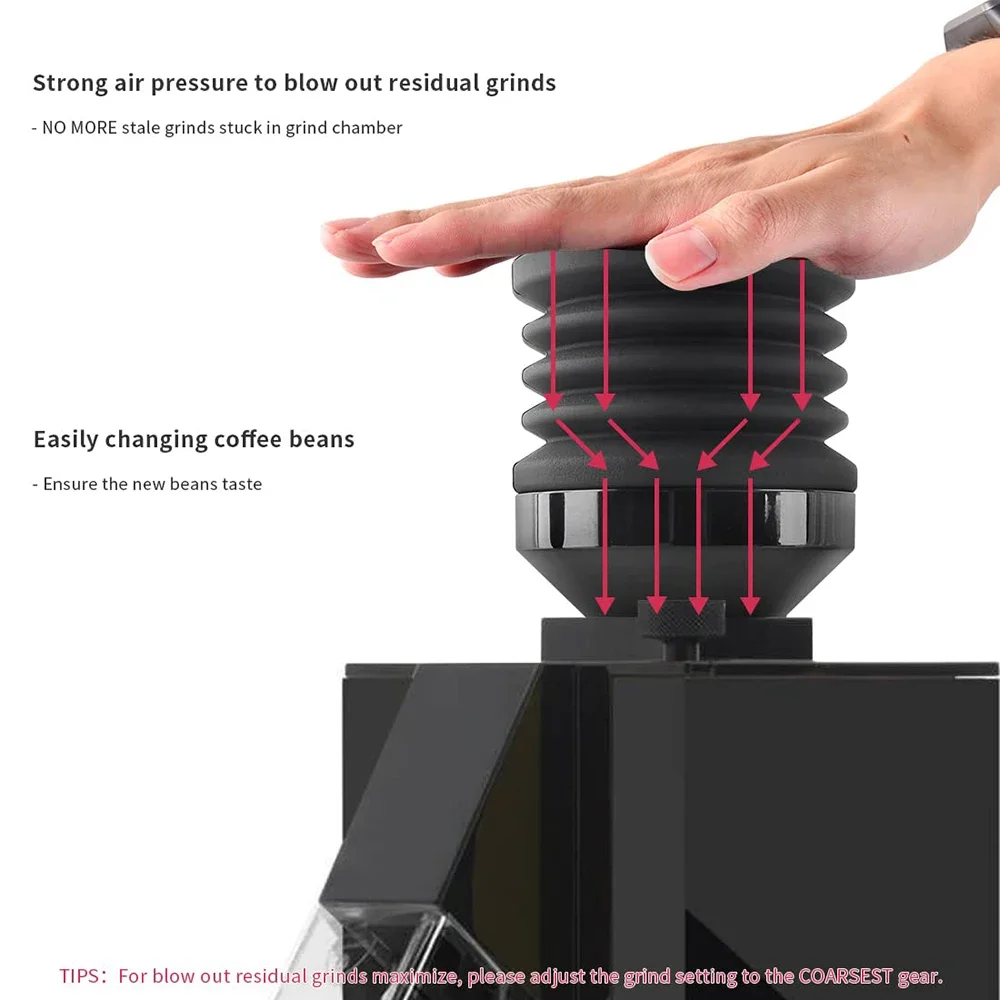 مجموعة سلة حبوب مطحنة قهوة لماكينة يوريكا مينيون ، أداة تنظيف ، قادوس جرعة واحدة ، إكسسوارات قهوة