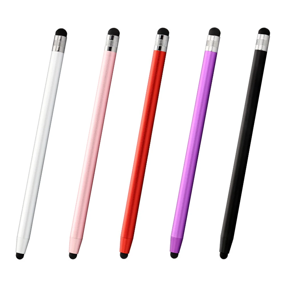 

Pen Sensitive Touch Screen Pen Stylus Pen 2 in 1 Rubber Tips Capacitive Stylus for iPhone iPad Andoird Phone Tablet