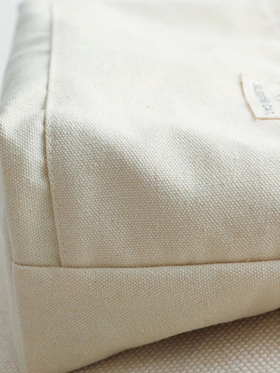 Isolierte Lunchtasche aus Segeltuch mit Kordelzug, verdickte Aluminiumfolie, Thermo-Bento-Box, Tragetasche, Kühler, Handtaschen für Büro, Picknick im Freien – Detail 14