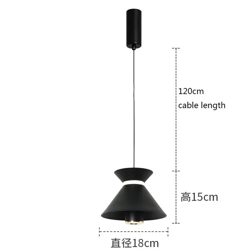 Nordic Minimalist Led Pendant Lights For Dining Living Room Bedroom Bedside Ceiling Pendant Lamp Suspension Luminaire Chandelier