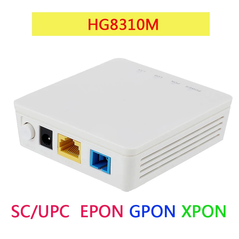 HG8310M Gpon XPON EPON 100% New original Ont FTTH 1GE Termnal Onu Gigabit Modem SC/UPC ONU 1000M OLT