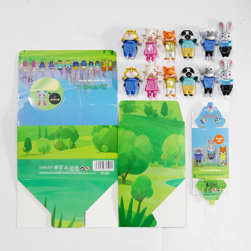 2026 مجنون Zootopiaes 2 صندوق أعمى حفلة صغيرة أنيمي شخصية الديكور الهاتف المحمول الديكور الأطفال هدية عيد ميلاد مفاجأة #5