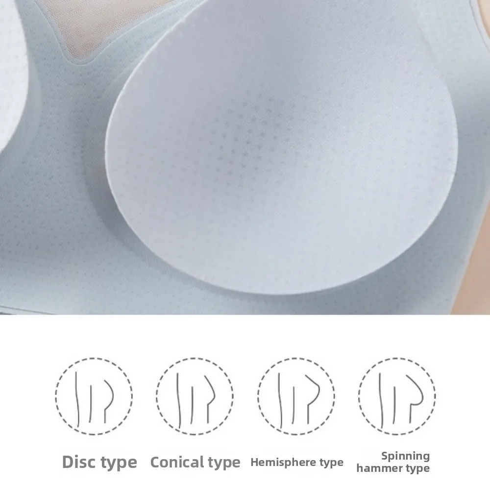 حمالة صدر لاسلكية عميقة على شكل حرف V بدون أثر مقاومة للصدمات ومضادة للترهل ملابس داخلية رافعة للصدر بلون سادة حمالة صدر عصرية كورية للنساء #2