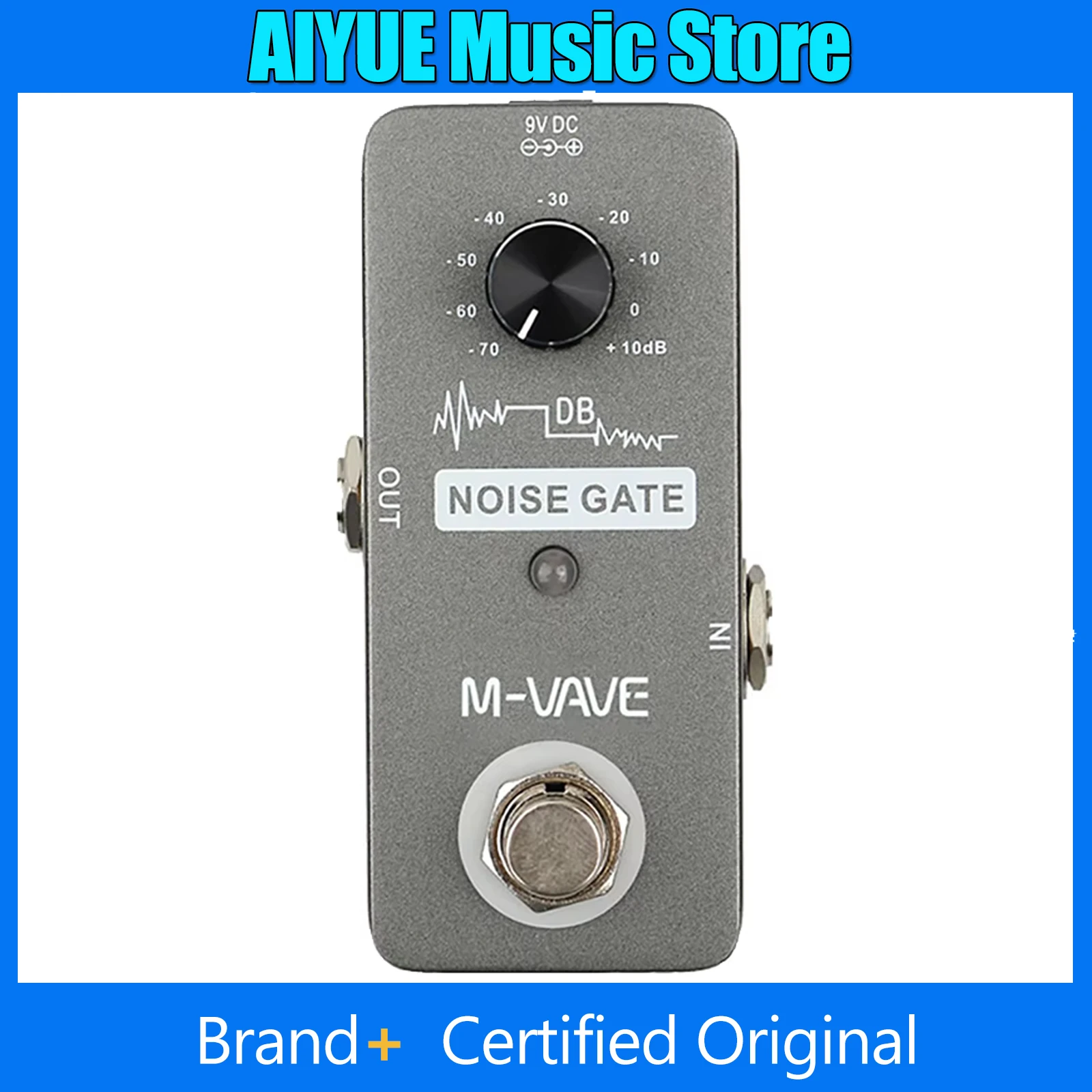 

M-VAVE NOISE GATE Guitar Effect Pedal Music Pedal Guitar Electric Recording Loops Delays Reverbs Overloads Effects Processors
