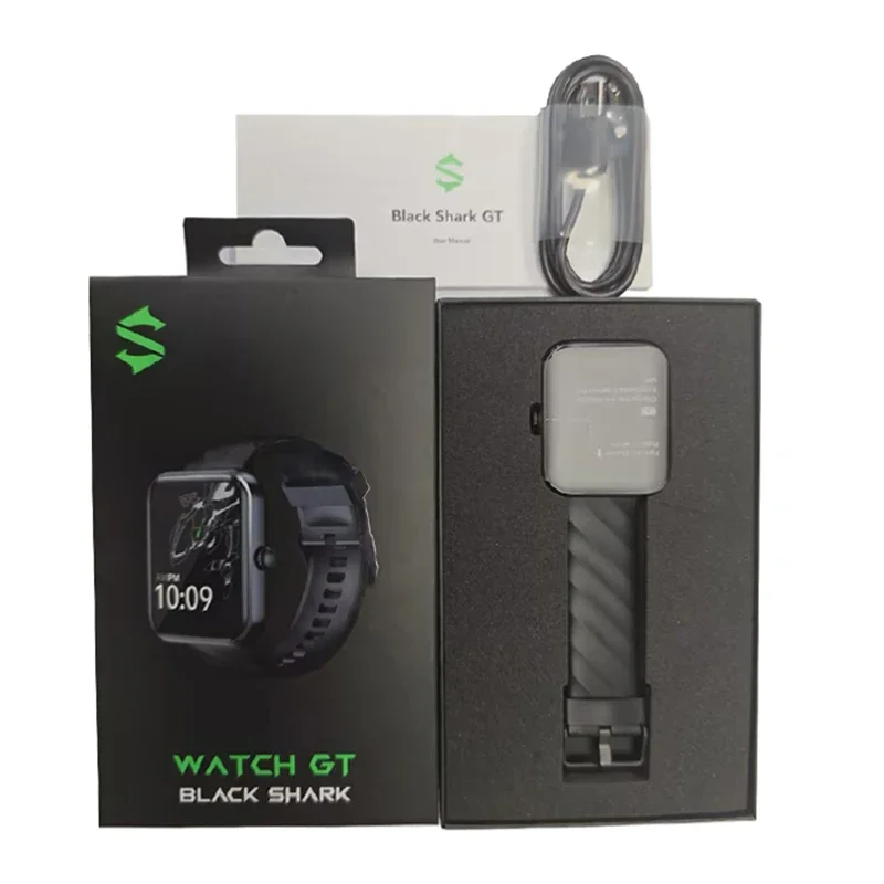 Black Shark GT Smartwatch Algemene versie 1,78\'\' AMOLED-display 10 dagen batterijduur Bluetooth 5.2 Smart Watch 100+ sportmodi