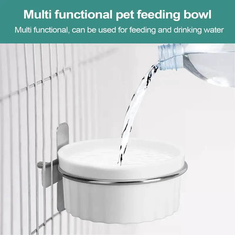 

Parakeet Feeder Bird Feeder Food Bowl Dish Waterer Dispenser Container Feeding Supplies Pet Supplies For Parrot Conure Macaw