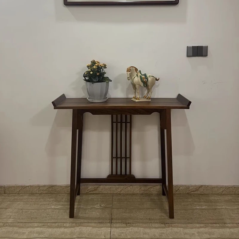 ob-Minimalist Narrow Console Tables Chinese Style Elegant Glamour Retro Console Tables Design Premium Bureau Furniture Home*