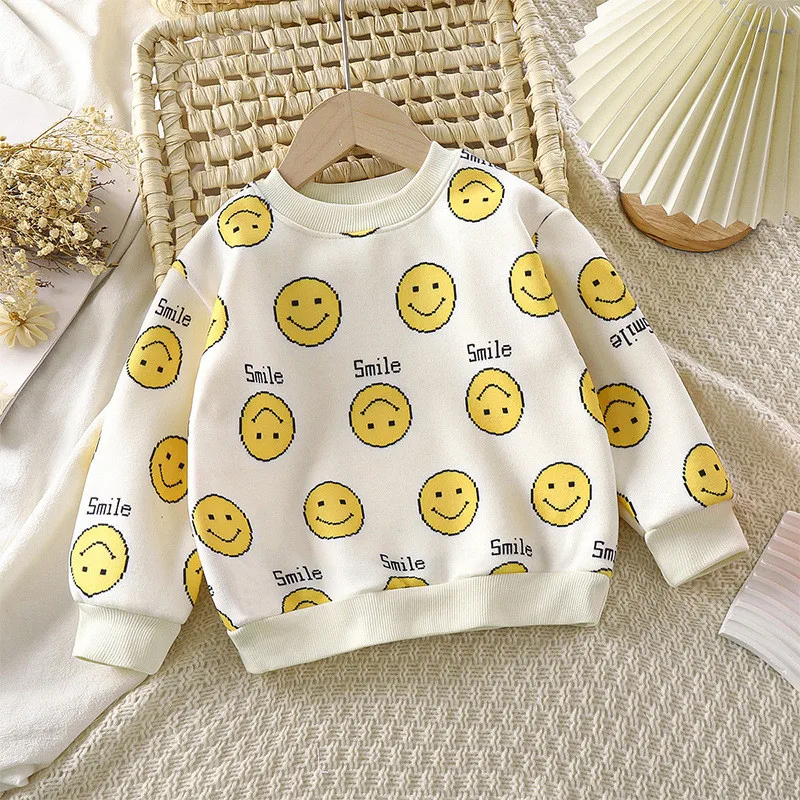 2024 New Autumn Winter Baby Boy Girl Knitted Sweater Warm Cartoon Children\'s Sweater Fashion Long Sleeves Baby Christmas Clothes