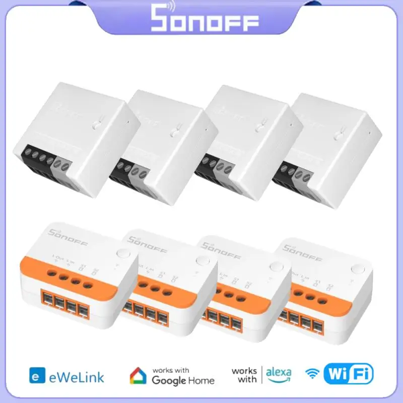 

SONOFF MINI R2 / MINI R3 / ZBMINI/ZBMINI-L2, голосовое управление, мини-переключатель Zigbee/WiFi, умный переключатель управления через приложение Alexa eWelink