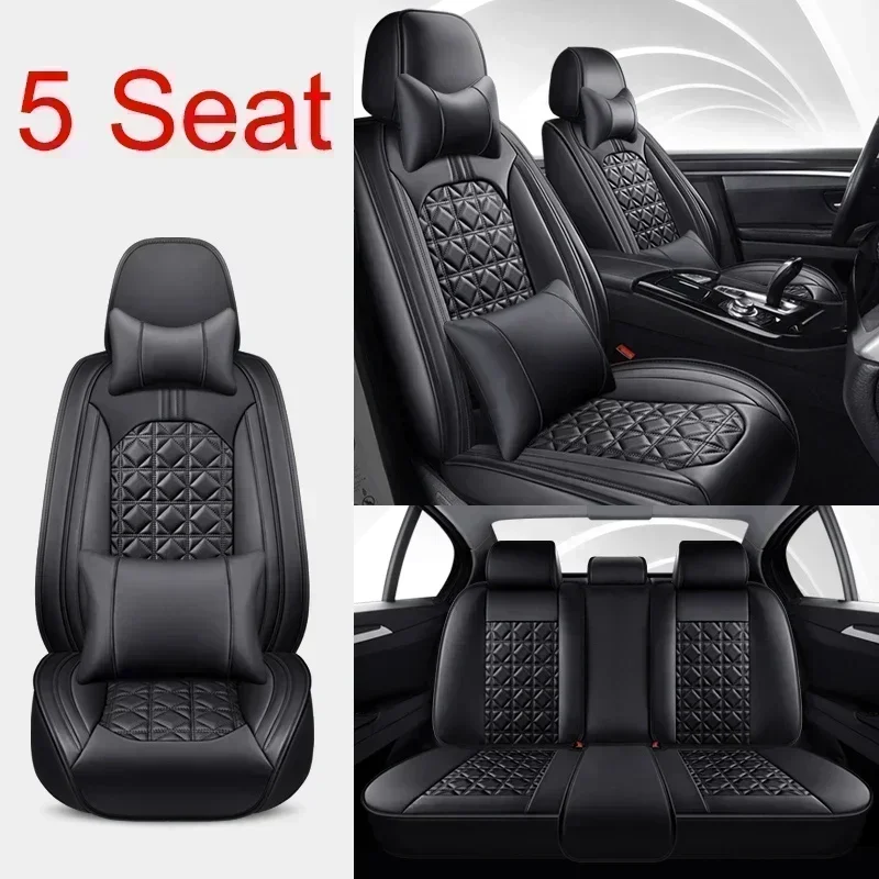 Full Coverage Artificial Leather Car Seat Cover for AUDI Q5 Q2 Q3 Q6 Q7 Q8 S1 S4 S5 S6 SQ5 RS3 RS4 RS5 RS6 TT Car Accessories