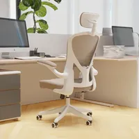 Ergonomic Office Chair Home Desk Office Chair with Adjustable Headrest & Cushion for Lumbar Support, High Back Computer Chair