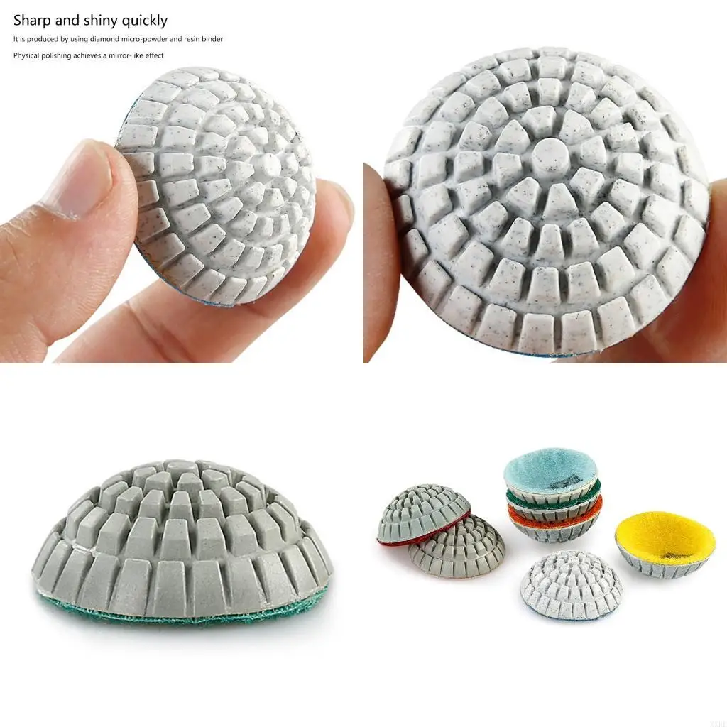Đĩa đánh bóng đánh bóng hình bát 2 inch cho đá granit kxre kxre