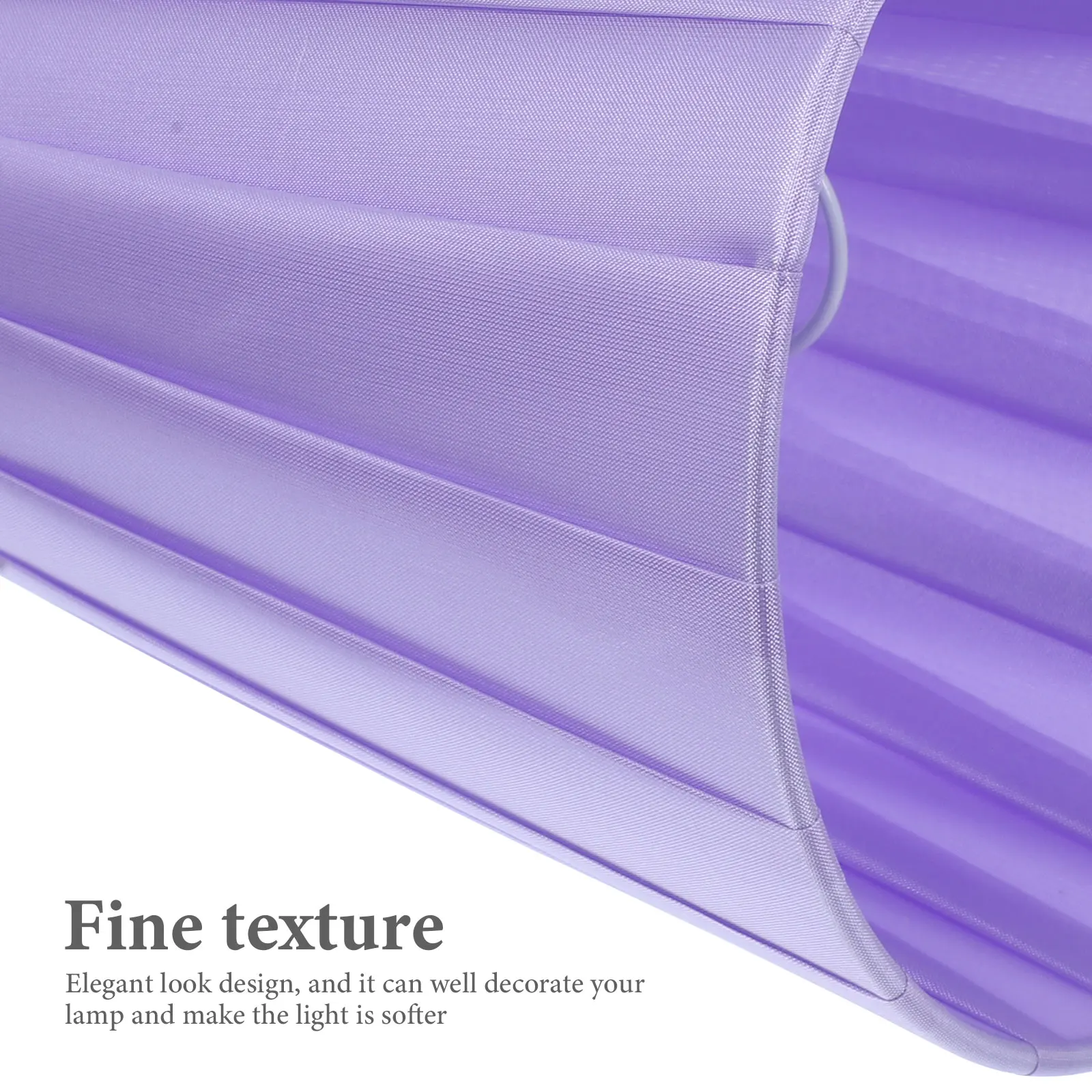 

2Pcs Purple On Lamp Shade Fabric Replacement Table Floor Wall Lamp Accessory Bedside Lamps Shades Lighting Accessories