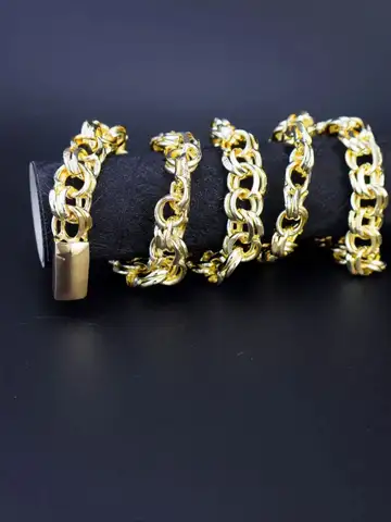 Hip Hop Style Simple Number 8 Bracelet Necklace Jewelry Gift for Party Fashionable Lucky Charm Accessory