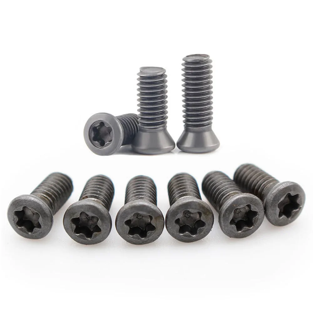 20 sztuk M2 M2.5 M3 M3.5 M4 M5 M6 wkładka śruba Torx zastępuje wkładki z węglika tokarka CNC/ostrze pręt ze stopu stali nierdzewnej 12.9