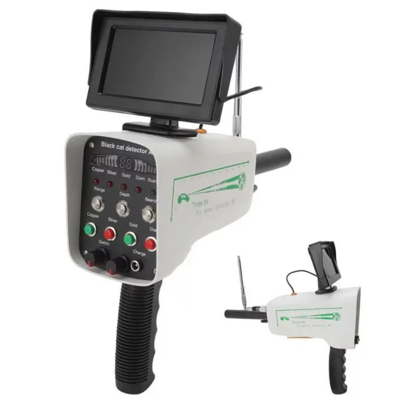 A8 3D Display Underground Metal Detector Remote Positioning Scanning Cable