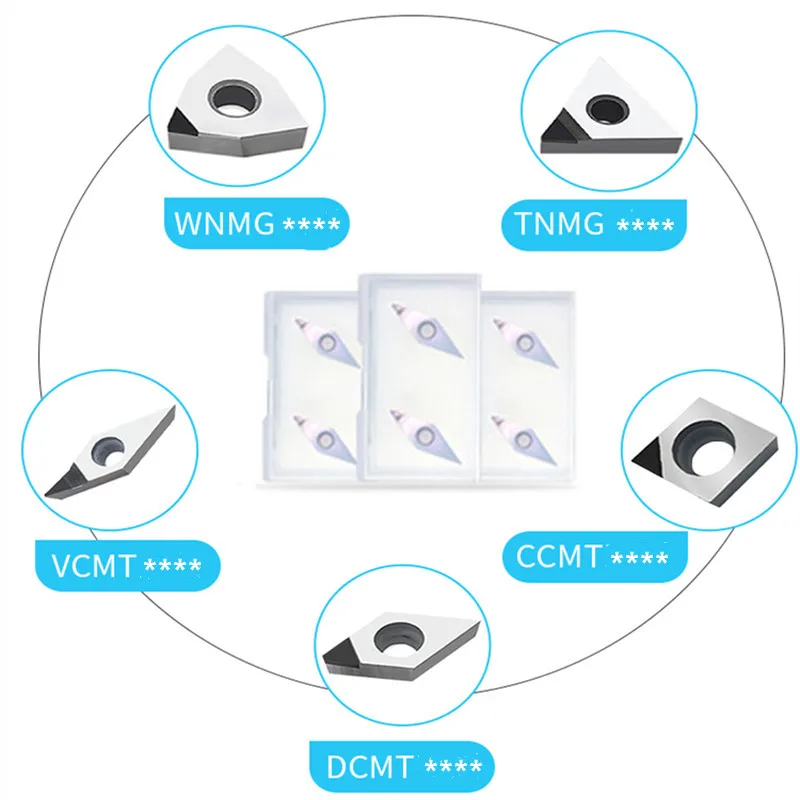 PCD CBN  Insert CNC Lathe Turning Tool Insert  VCMT160404 VCMT160408 VCMT160412 VNMG160402 VNMG160404 VNMG160408