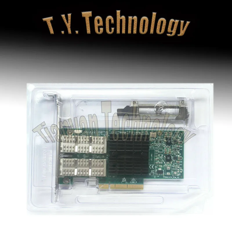 Mellanox MCX314A-BCBT/MCX314A-BCCT CX314A ثنائي المنفذ 40 جيجا بايت QSFP + بطاقة الشبكة