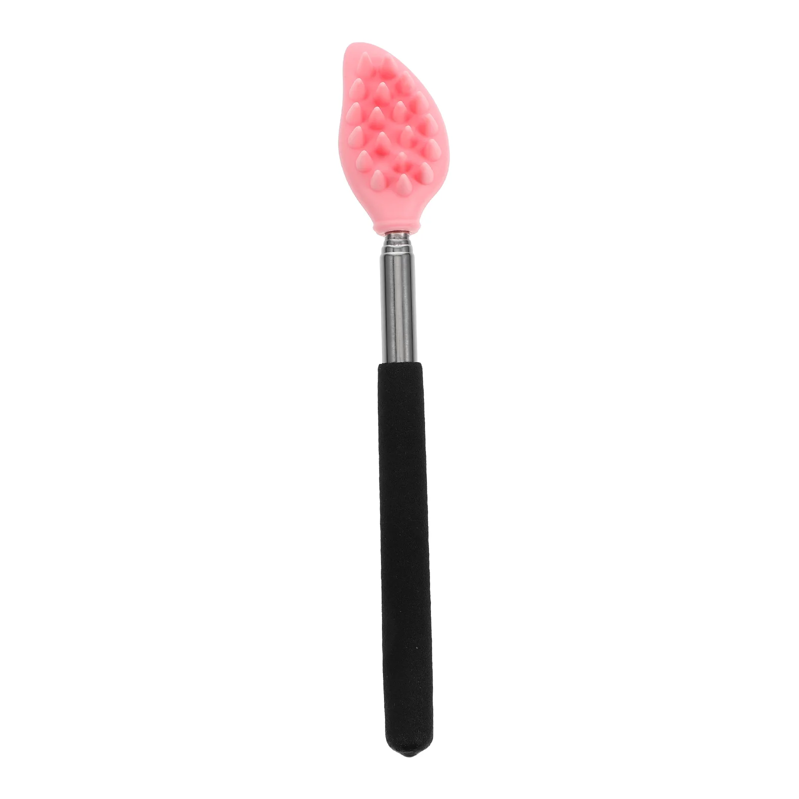 

Lower Back Support Cleansing Brush Body Massager Retractable Scratcher Claw Pink Portable Scratching Tool