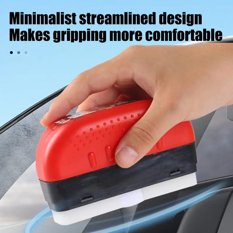 Automotive Oil Film Cleaning Brush 120ml  Auto Glass Cleaner Car Oil Film Cleaning Brush Anti-Fogging Windshield Cleaner