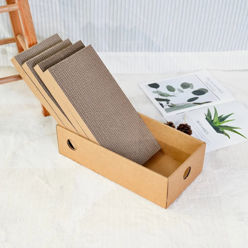 Cardboard Cat Scratching Set 4