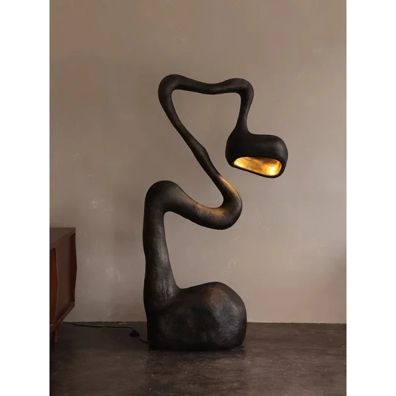 

Fauvism Medieval Floor Lamp Gallery Sculpture Villa Living Room Art Atmosphere Wabi Sabi Wind Homestay Ornament