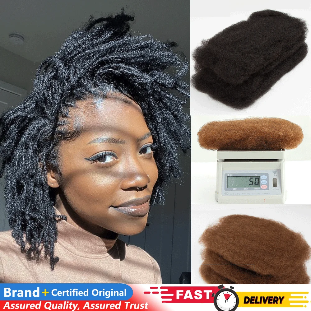 

Sleek Remy Afro Curly Bulk Hair For Braiding Peruvian QVR Afro Kinky Curly Human Hair Bulk Natural Brown Big Sale Braids Hair