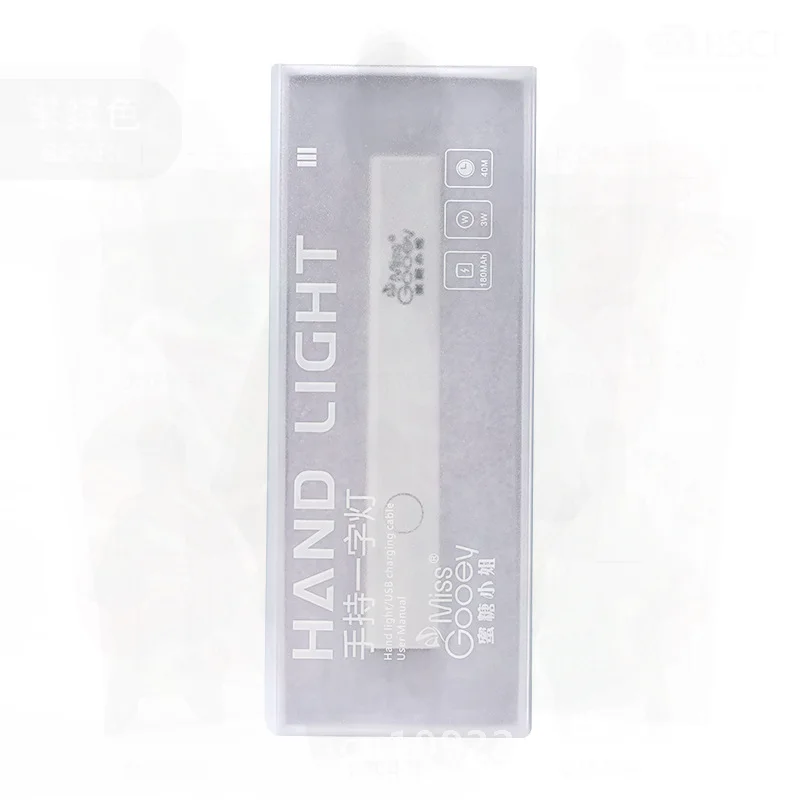 Draagbare Handheld Nail Art Lamp Mini Sneldrogende Lichttherapie Spotlight in Standaard Wit/Paars/Roze/groen Kleuren voor Nagel