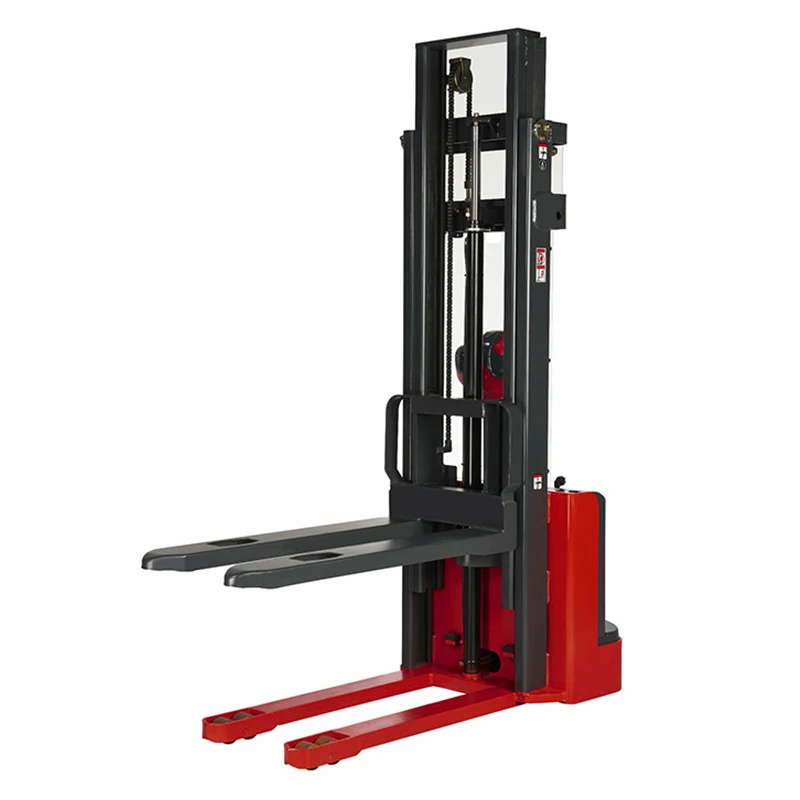 Warehouse Use Electric Stacker 1.5ton Electr Lift Truck Stacking Machine Linde Brand Wholesale Stacker Montacargas