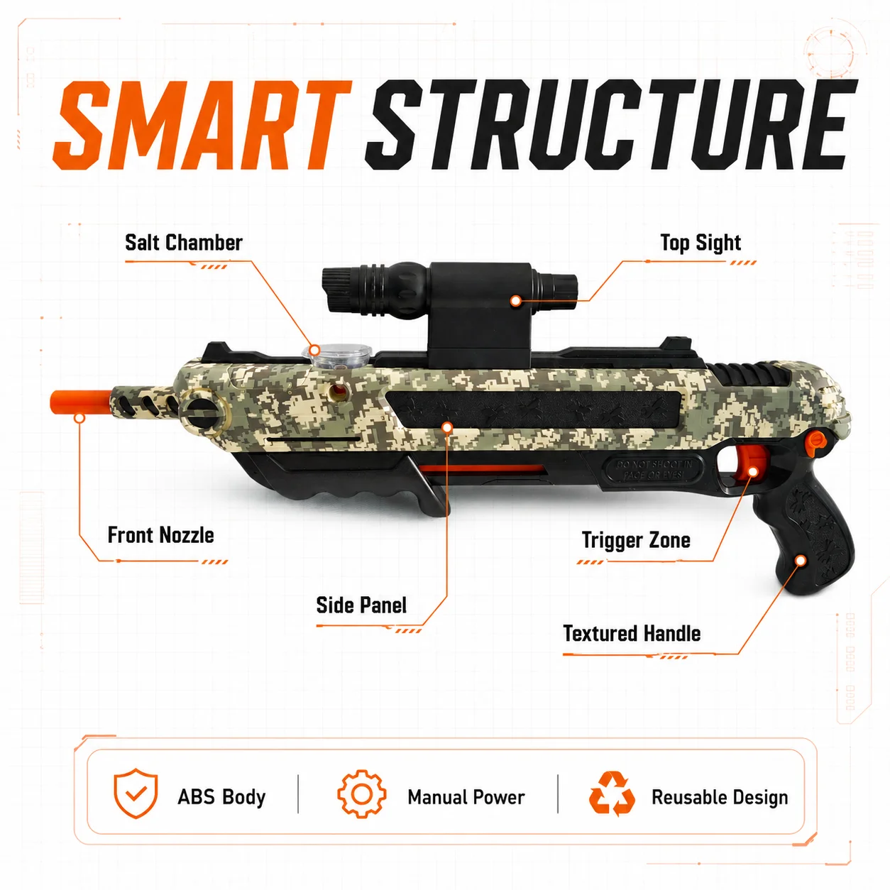 Salt Gun Geliştirilmiş Versiyo - Electronics New Gadgets incelemesi ve fiyatı